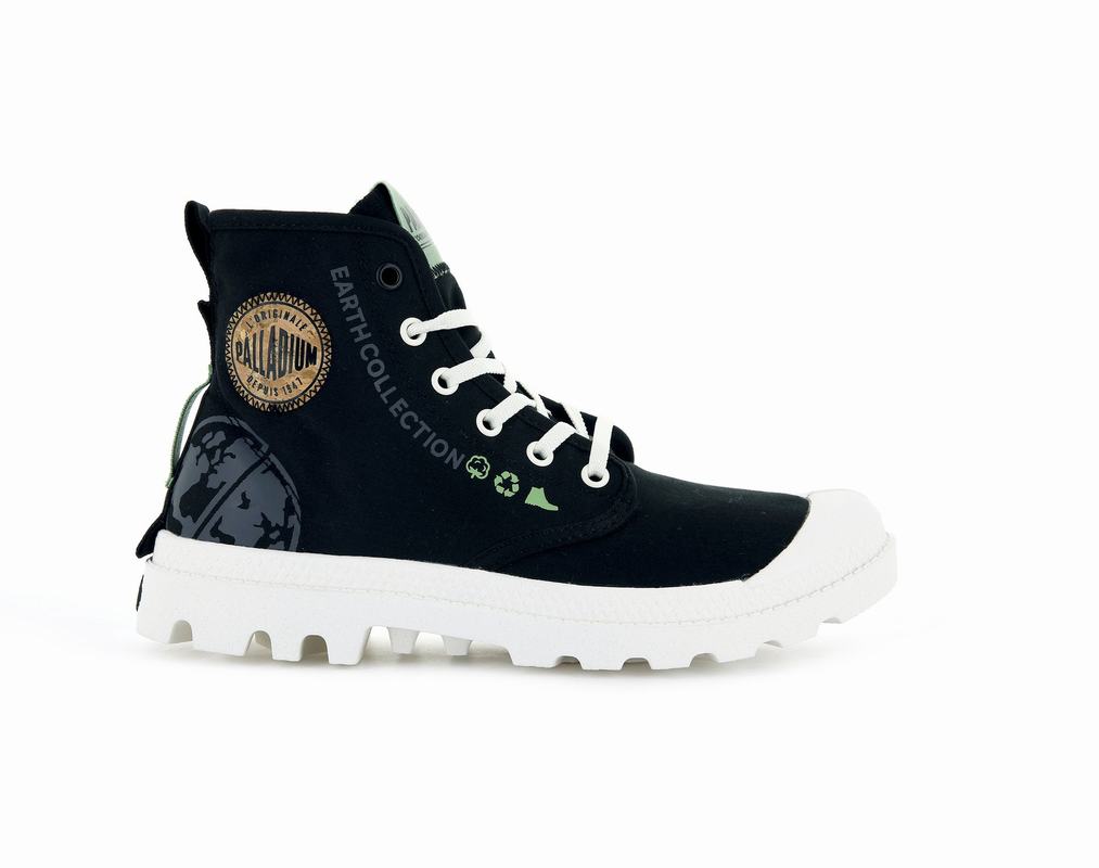 Palladium Pampa Organic Metro Muške Čizme Crne ||EB6735429||